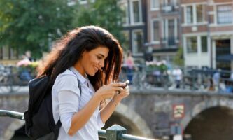 Banner toeristen