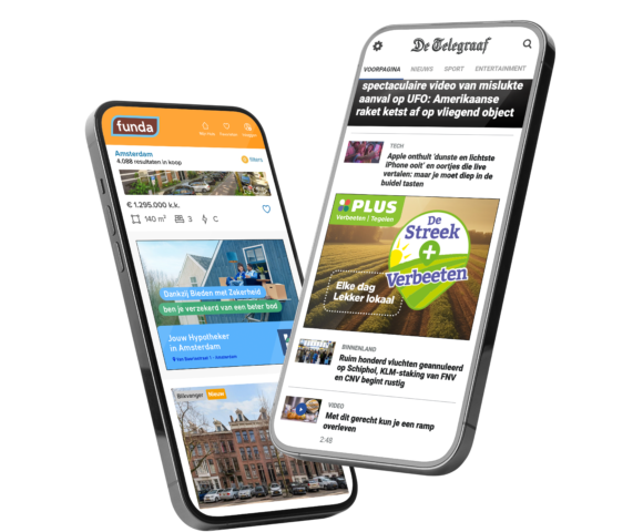 Phone mockup website